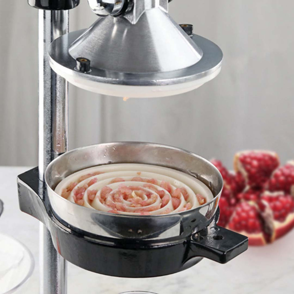 NNEAGS Stainless Steel Manual Juicer Hand Press Juice Extractor Squeezer Black