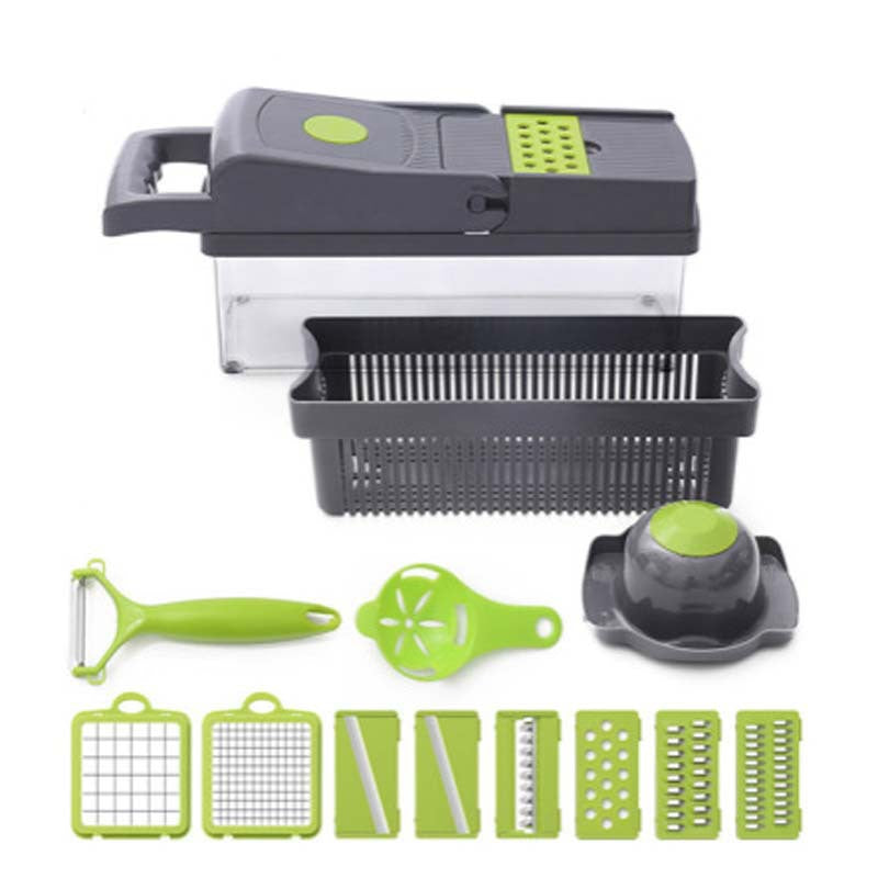 Pressed 14-piece Vegetable Cutter Kit